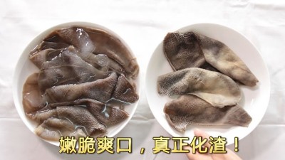 冷凍毛肚怎么處理才嫩脆，煮了不縮水呢?
